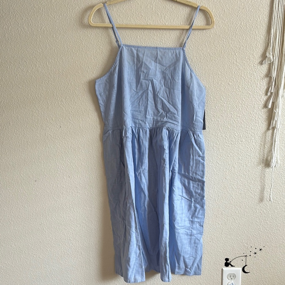Light Blue Sleeveless Dress